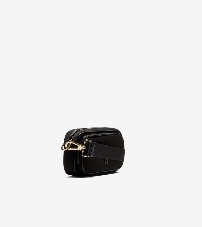 Women Crossbody Bags Cole Haan Neoprene Transit Bag Black