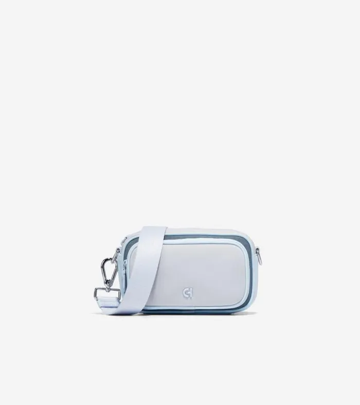 Women Crossbody Bags Cole Haan Neoprene Transit Bag Heatherstorm Gray