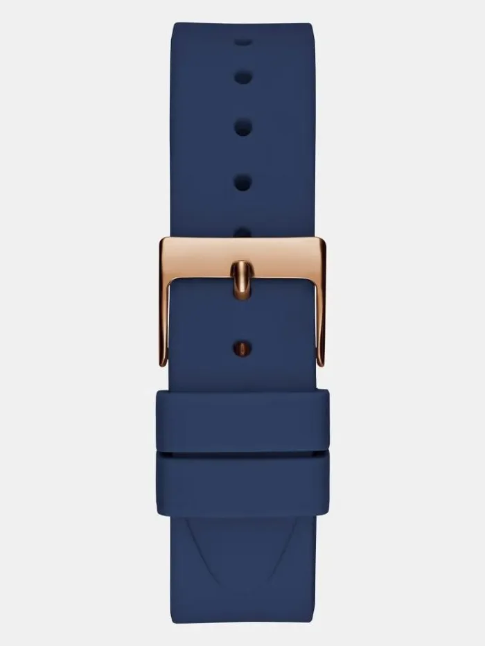 Women Crystal Analogue Watch Blue Guess Watches