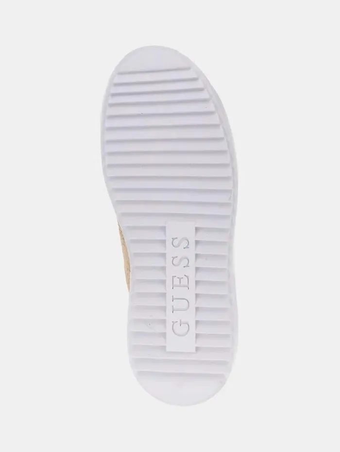 Women Denesa Mixedsuede Sneakers Beige Guess Sneakers
