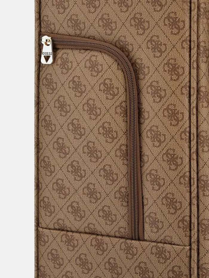 Women Divvy 4g Logo Trolley Multi Beige Guess Travel Bags