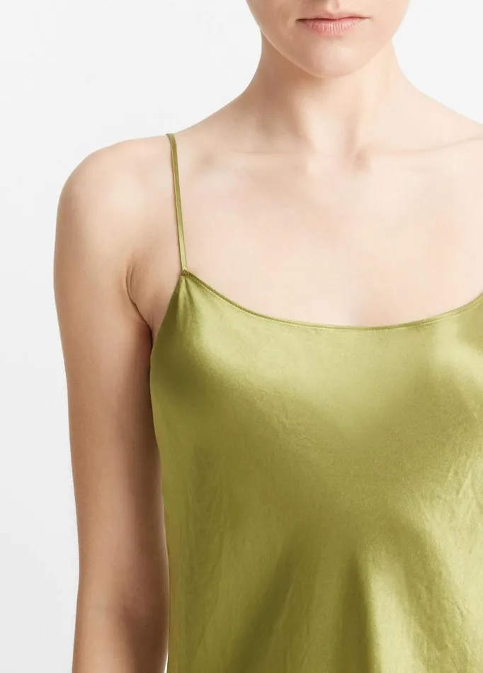 Women Dresses Vince Satin Slip Dress Basil