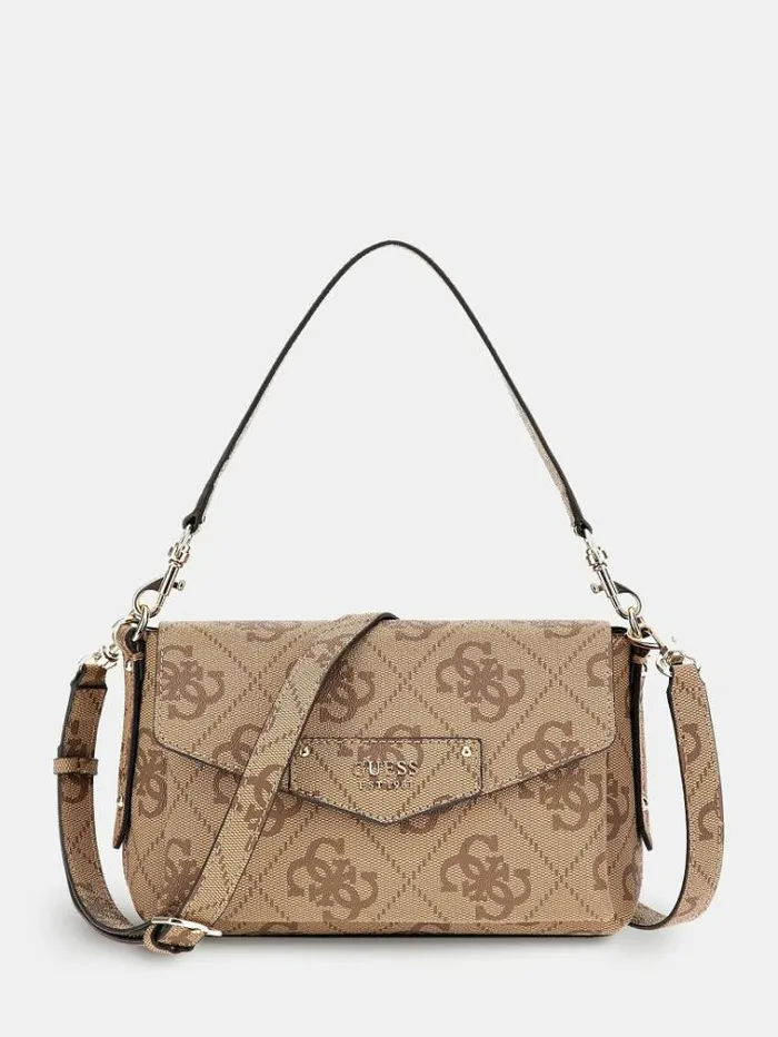 Women Eco Brenton 4g Logo Crossbody Bag Multi Beige Guess Crossbody Bags