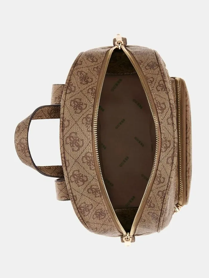 Women Eco Elements 4g Logo Backpack Multi Beige Guess Backpacks And Bum Bags