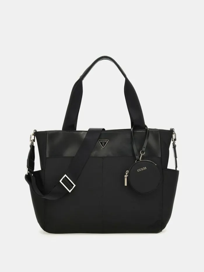Women Eco Gemma Shopper Black Guess Shoppers