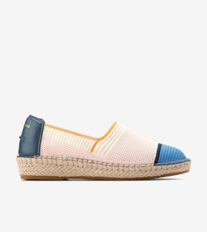 Women Flats and SlipOns Cole Haan Cloudfeel Espadrille II SlipOn Loafers Primroseivorymarina Stitchlitetrade Women Flats and SlipOns Cole Haan Cloudfeel Espadrille II SlipOn Loafers Primroseivorymarina Stitchlitetrade