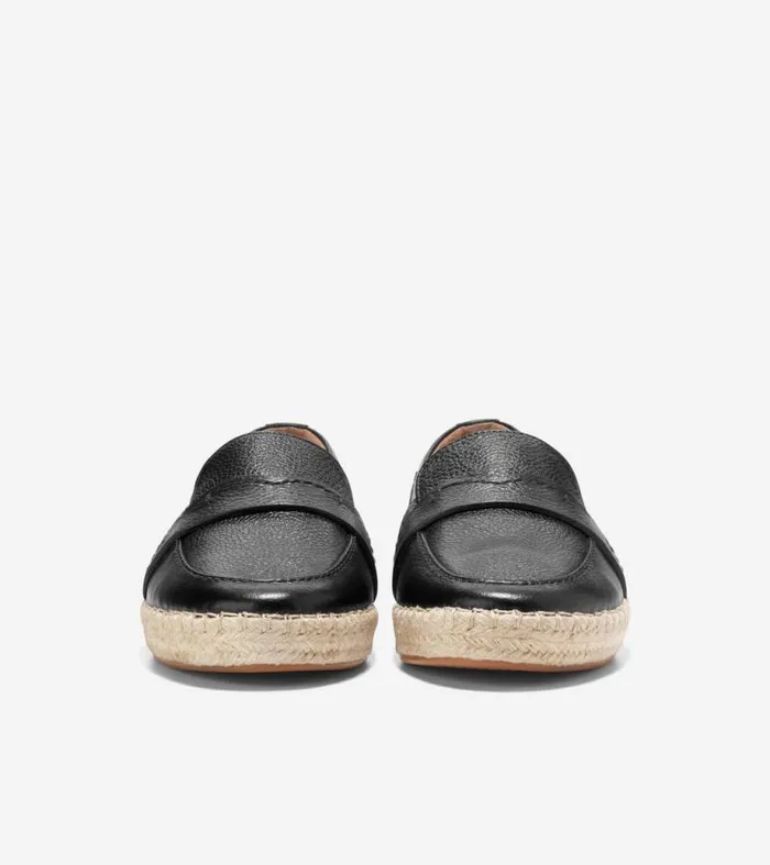 Women Flats and SlipOns Cole Haan Cloudfeel Montauk Espadrille Loafers Black