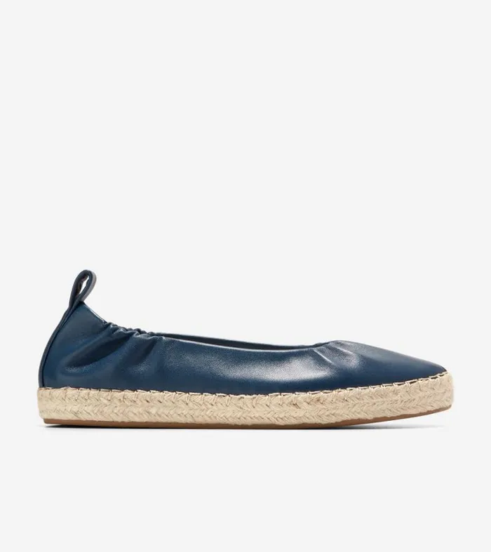 Women Flats and SlipOns Cole Haan Cloudfeel Seaboard Ballet Flats Blue Wing Teal Women Flats and SlipOns Cole Haan Cloudfeel Seaboard Ballet Flats Blue Wing Teal