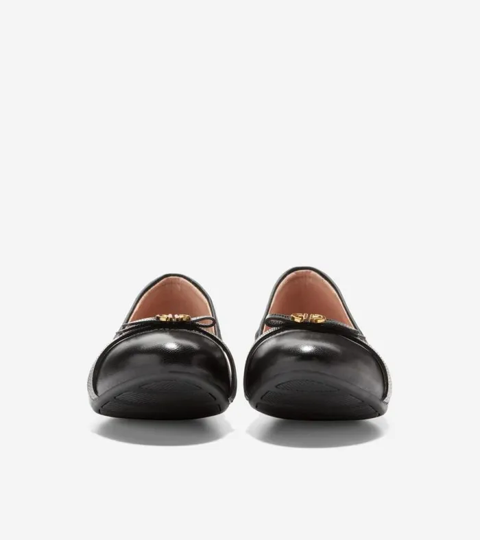 Women Flats and SlipOns Cole Haan Tova Bow Ballet Black Women Flats and SlipOns Cole Haan Tova Bow Ballet Black
