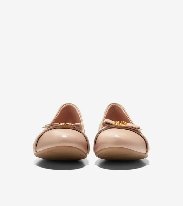 Women Flats and SlipOns Cole Haan Tova Bow Ballet Brush
