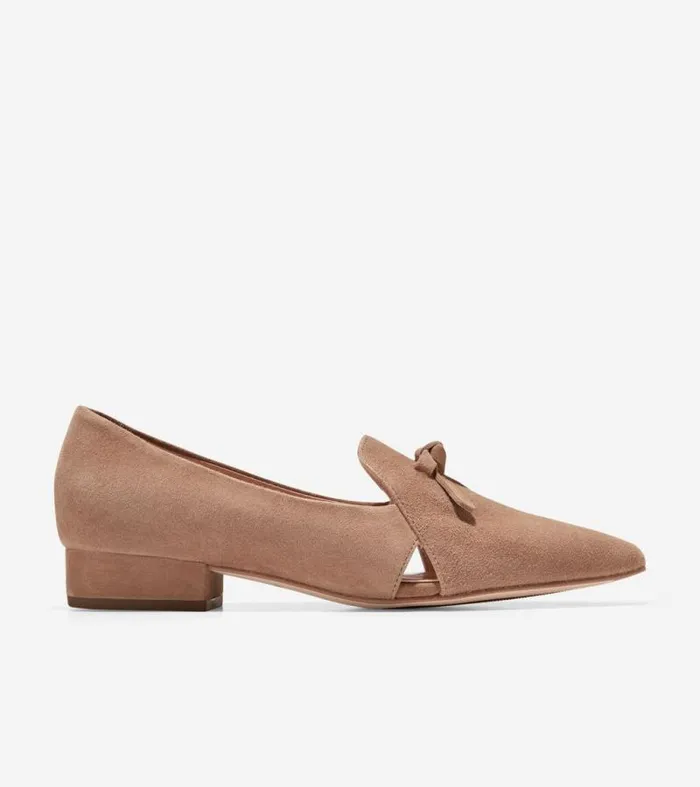 Women Flats and SlipOns Cole Haan Viola Skimmer Flat Beige