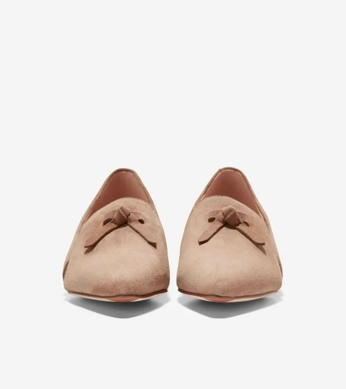 Women Flats and SlipOns Cole Haan Viola Skimmer Flat Beige