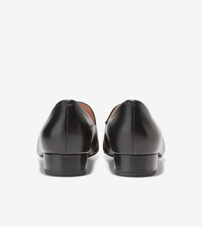 Women Flats and SlipOns Cole Haan Viola Skimmer Flat Black Leather