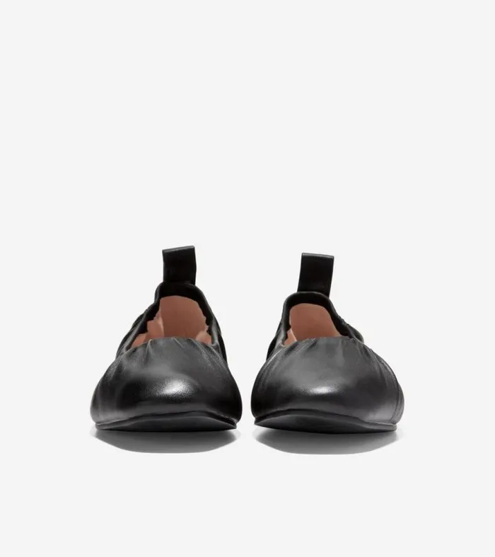 Women Flats and SlipOns Cole Haan York Soft Ballet Black