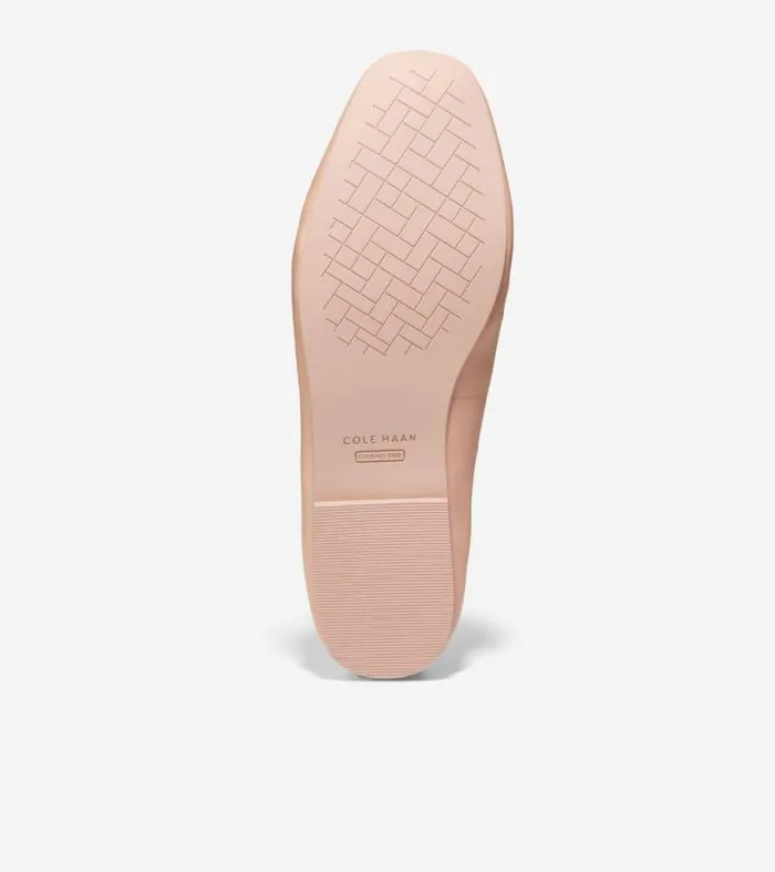 Women Flats and SlipOns Cole Haan York Soft Ballet Nude