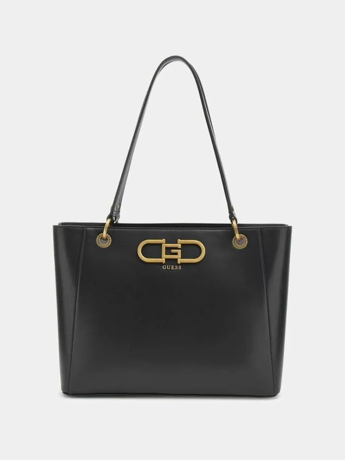 Women Fleet Shopper Black Guess Shoppers