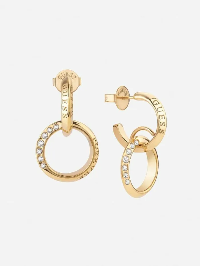 Women forever Links Earrings Gold Guess Jewellery