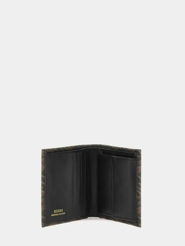 Women G Cube Logo Wallet And Keychain Set Black Guess Wallets