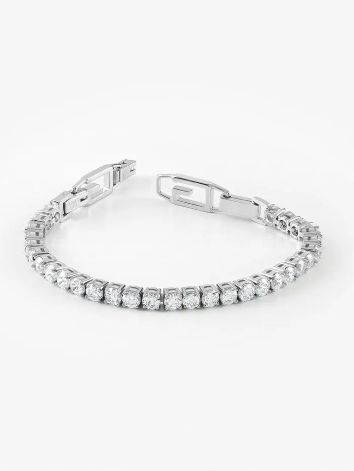 Women g Tennis Bracelet Silver Guess Jewellery