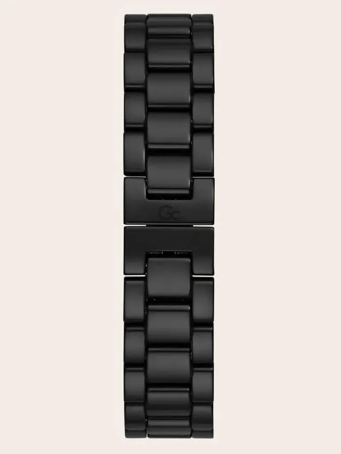 Women Gc Ceramic Analogue Watch Black Guess Watches