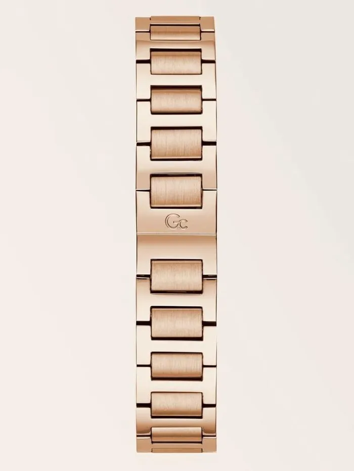 Women Gc Crystal Analogue Watch Rose Gold Guess Watches