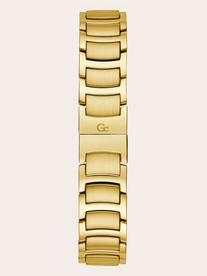 Women Gc Quartz Analogue Watch Gold Guess Watches
