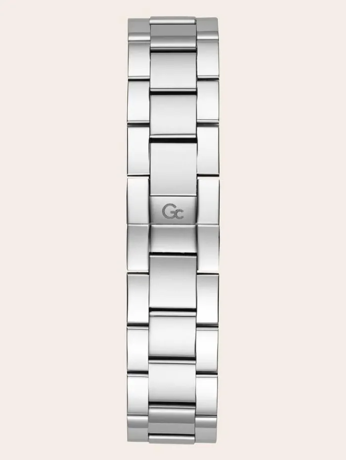 Women Gc Quartz Analogue Watch Silver Guess Watches