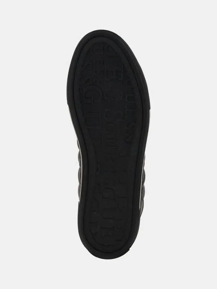 Women Genza Quilted Sneakers Black Guess Sneakers