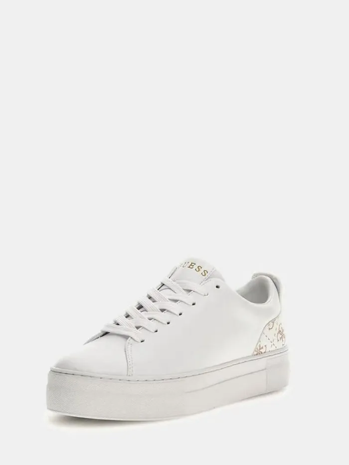 Women Gianele 4g Logo Sneakers White Guess Sneakers