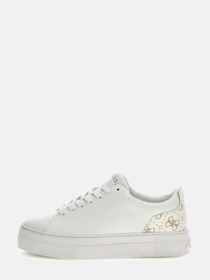 Women Gianele 4g Logo Sneakers White Guess Sneakers
