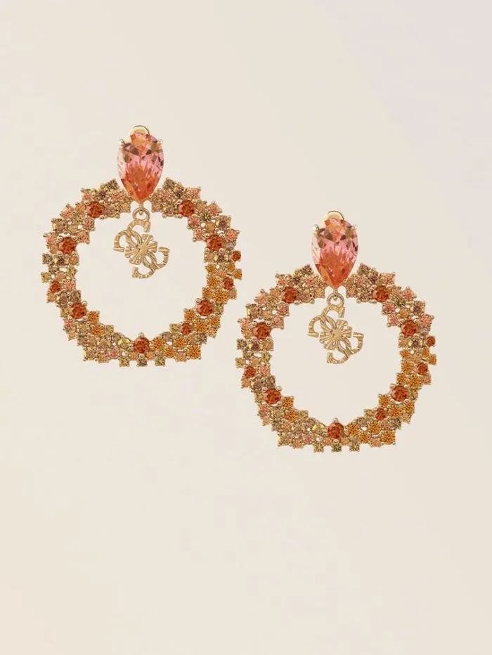 Women giardino Degli Aranci Earrings Orange Guess Jewellery