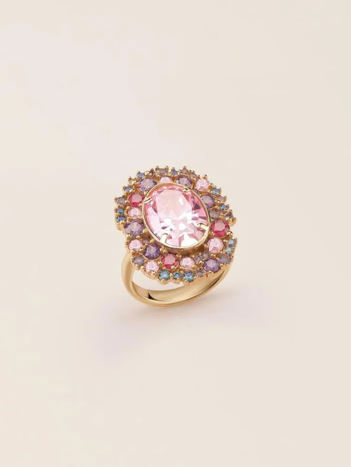 Women giardino Degli Aranci Ring Pink Guess Jewellery