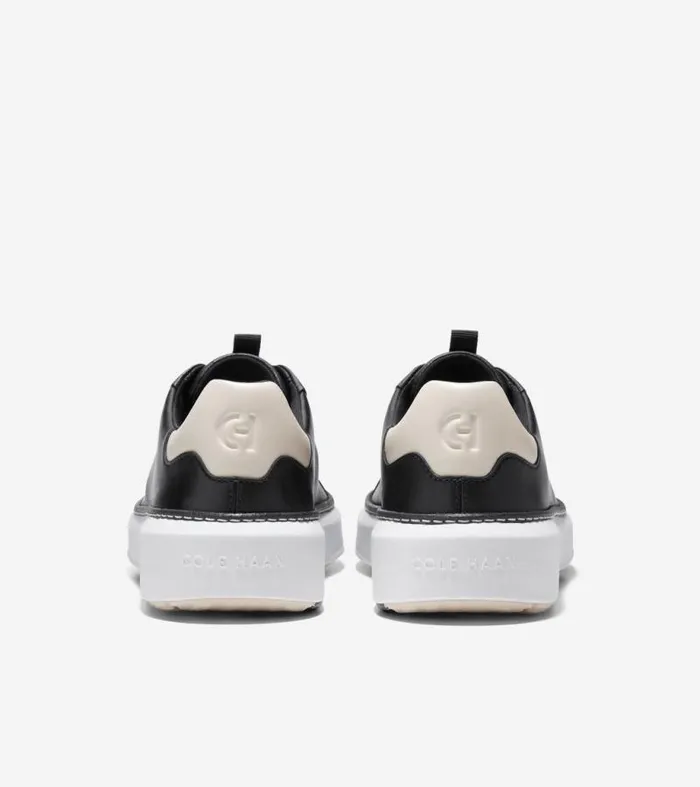 Women Golf Shoes Cole Haan GrandPr Waterproof Topspin Golf Shoes Blackwhitecap Grayoptic White