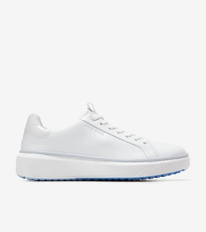 Women Golf Shoes Cole Haan GrandPr Waterproof Topspin Golf Shoes Optic Whiteheather Gray Women Golf Shoes Cole Haan GrandPr Waterproof Topspin Golf Shoes Optic Whiteheather Gray