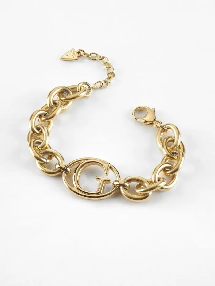 Women guess Iconic Bracelet Gold Guess Jewellery