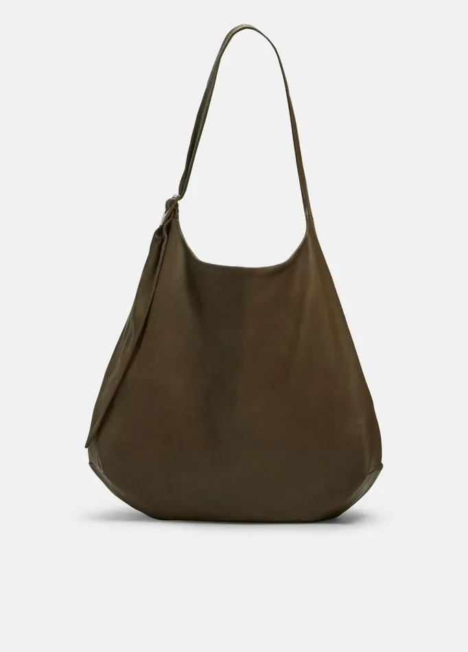 Women Handbags Vince Leather Handbag Olivewood