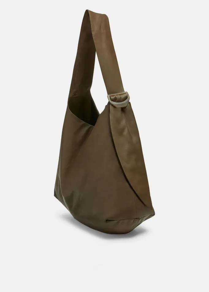 Women Handbags Vince Leather Handbag Olivewood