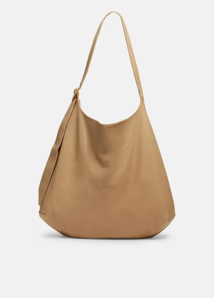 Women Handbags Vince Leather Handbag Sandy Beige