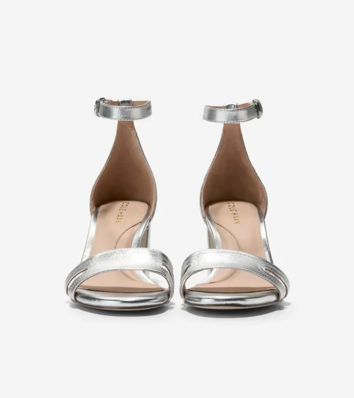 Women Heels and Pumps Cole Haan Adelaine Sandal Silver