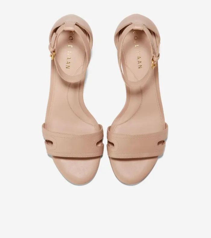 Women Heels and Pumps Cole Haan Adelaine Sandals Brush Nude