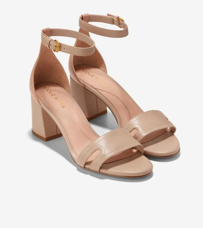 Women Heels and Pumps Cole Haan Adelaine Sandals Brush Nude