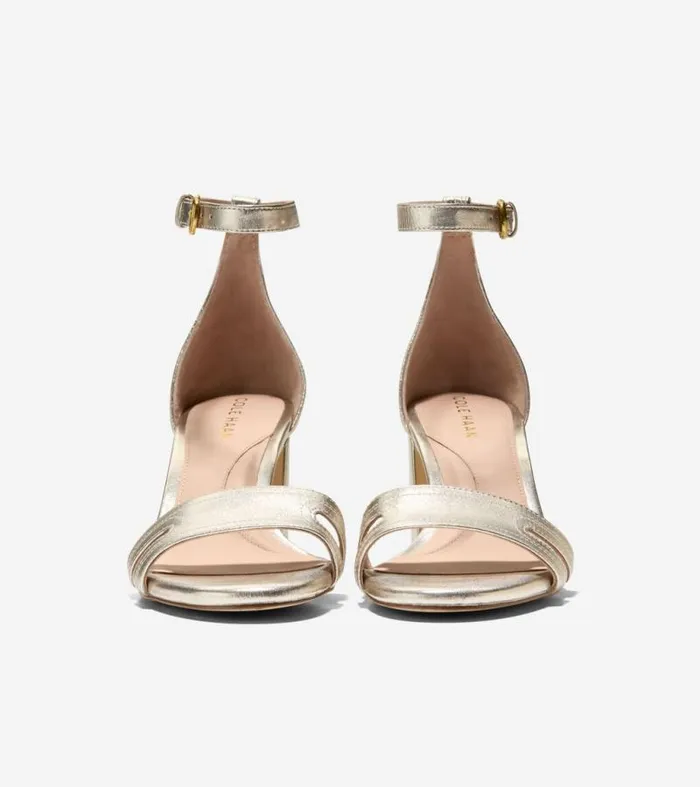 Women Heels and Pumps Cole Haan Adelaine Sandals Soft Gold