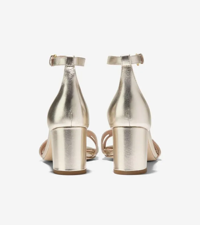 Women Heels and Pumps Cole Haan Adelaine Sandals Soft Gold