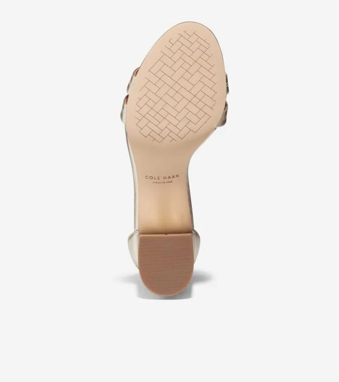 Women Heels and Pumps Cole Haan Adelaine Sandals Soft Gold