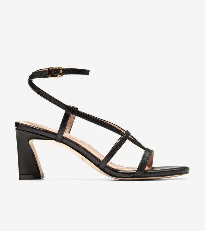 Women Heels and Pumps Cole Haan Amber Strappy Sandals Black