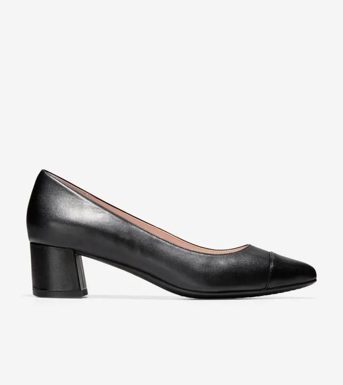 Women Heels and Pumps Cole Haan GoTo Block Heel Pump Black