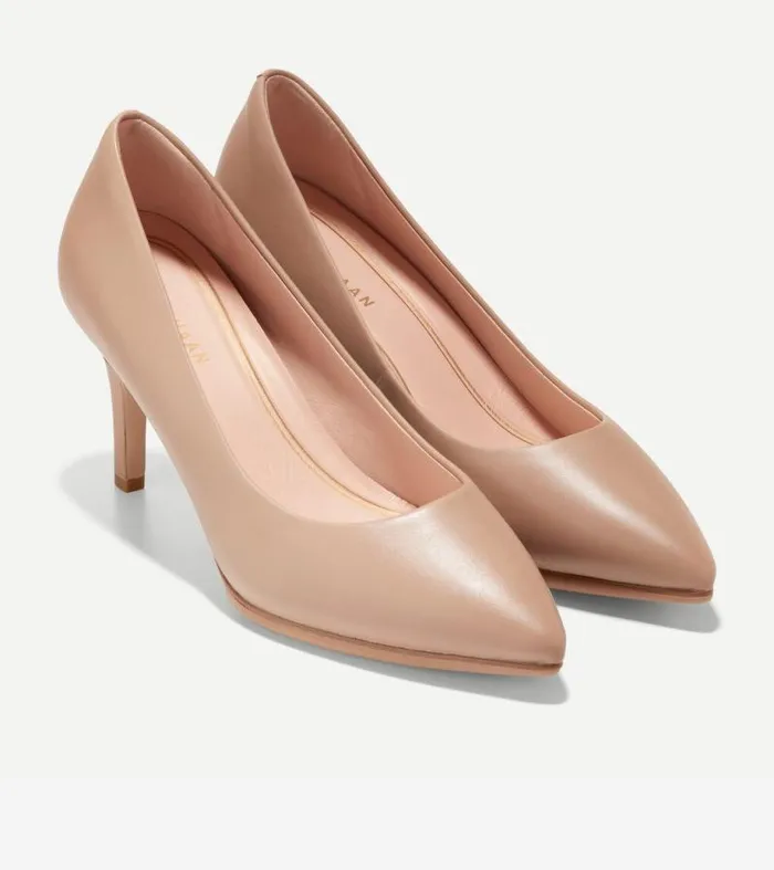 Women Heels and Pumps Cole Haan Grand Ambition Pump Amphora Leather
