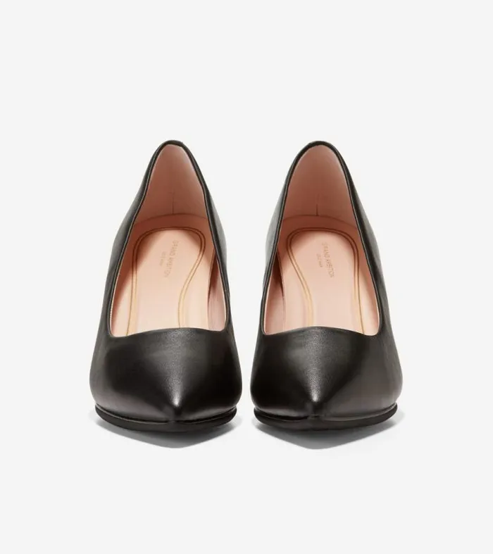 Women Heels and Pumps Cole Haan Grand Ambition Pump Black Leather