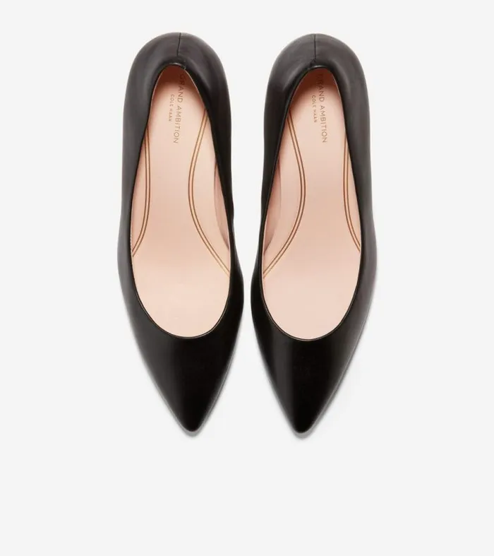Women Heels and Pumps Cole Haan Grand Ambition Pump Black Leather