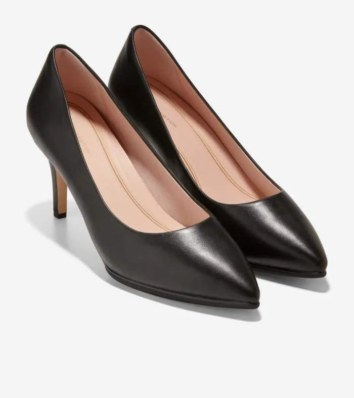 Women Heels and Pumps Cole Haan Grand Ambition Pump Black Leather